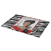 "Sommige Mannen zijn een recept voor rampen!" Snijplank (Hoek)