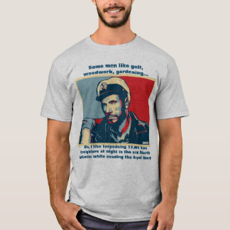 Sommige mannen zoals golf... Ik hou van torpedosch T-shirt