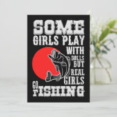 Sommige meisjes spelen met poppen Echt Meisje Go V Kaart (Staand voorkant)