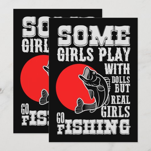 Sommige meisjes spelen met poppen Echt Meisje Go V Kaart (Voorkant / Achterkant)