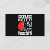 Sommige meisjes spelen met poppen Echt Meisje Go V Visitekaartje (Achterkant)