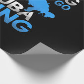 Sommige meisjes zwemmen zo echt dat ze scuba duike cadeaupapier (Hoek)