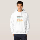 Sommige mensen afstuderen met eer, ik ben gewoon v hoodie (Voorkant volledig)