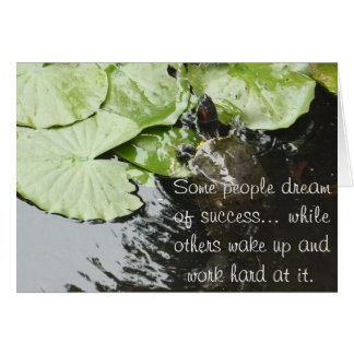 Sommige mensen dromen van succes...