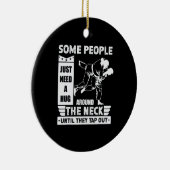 Sommige mensen hebben alleen maar een Hug nodig -  Keramisch Ornament (Rechts)