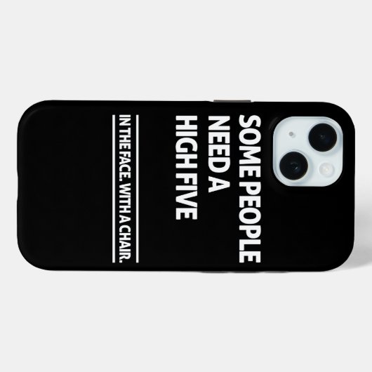 Sommige mensen hebben een hoge vijf nodig Case-Mate iPhone case (Achterkant (horizontaal))