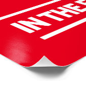 Sommige mensen hebben een hoge vijf nodig perfect poster (Hoek)