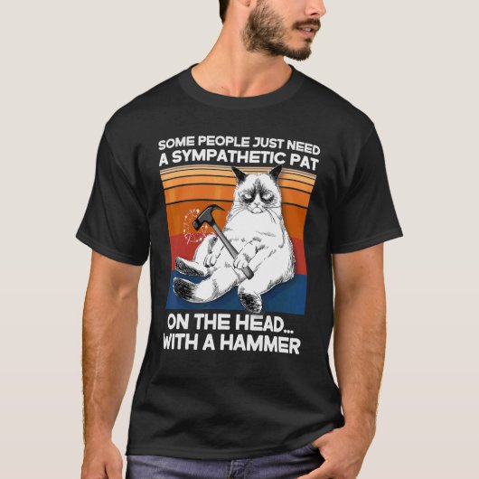 Sommige mensen hebben een sympathiek beeld met Ham T-shirt (Voorkant)
