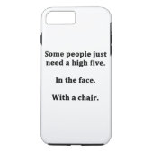 Sommige mensen hebben gewoon een hoge vijf nodig Case-Mate iPhone case (Achterkant)