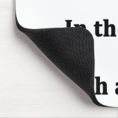 Sommige mensen hebben gewoon een hoge vijf nodig muismat (Hoek)