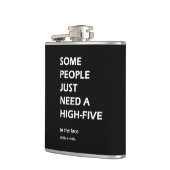Sommige mensen hebben gewoon een hoge vijf Sarcast Heupfles (Links)