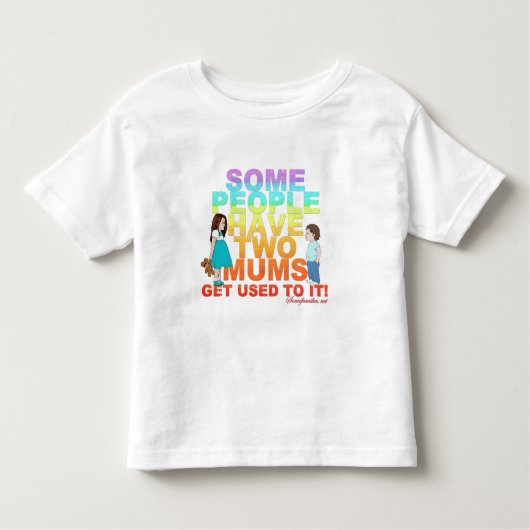 Sommige mensen hebben twee Mums Kinder Shirts (Voorkant)