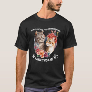 Sommige mensen hebben twee wolven in zich, ik heb t-shirt