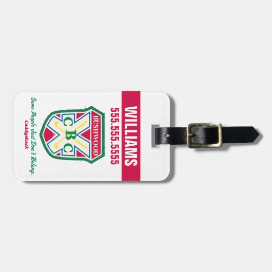 Sommige mensen horen gewoon niet bagagelabel (Voorkant horizontaal)