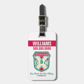 Sommige mensen horen gewoon niet bagagelabel (Voorkant verticaal)