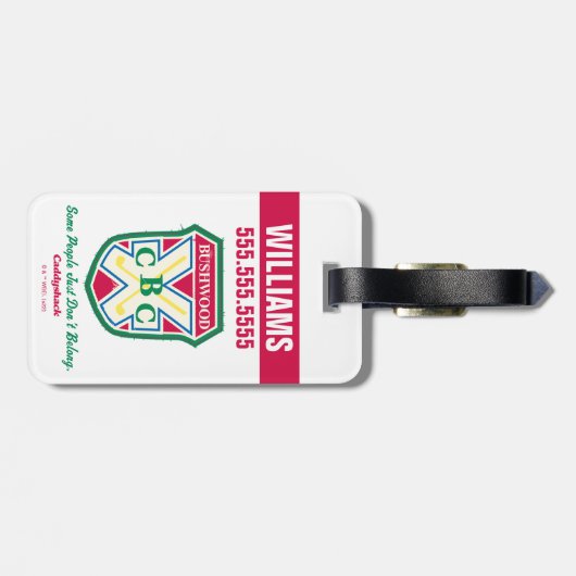 Sommige mensen horen gewoon niet bagagelabel (Achterkant horizontaal)