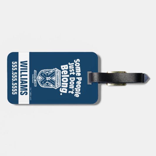 Sommige mensen horen gewoon niet | Caddyshack Bagagelabel (Achterkant horizontaal)