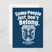 Sommige mensen horen gewoon niet | Caddyshack Briefkaart (Voorkant / Achterkant)