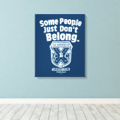 Sommige mensen horen gewoon niet | Caddyshack Canvas Afdruk (Insitu (Houten vloer))