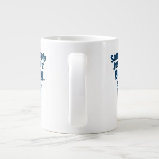 Sommige mensen horen gewoon niet | Caddyshack Grote Koffiekop (Achterkant)