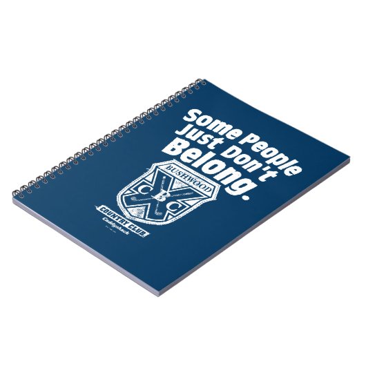 Sommige mensen horen gewoon niet | Caddyshack Notitieboek (Linkerzijde)