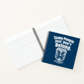 Sommige mensen horen gewoon niet | Caddyshack Notitieboek (Binnen)