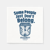 Sommige mensen horen gewoon niet | Caddyshack Servet (Voorkant)