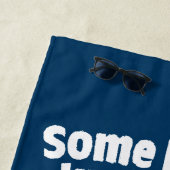 Sommige mensen horen gewoon niet | Caddyshack Strandlaken (In situ)