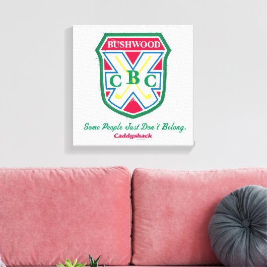 Sommige mensen horen gewoon niet canvas afdruk (Insitu (Woonkamer))