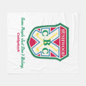 Sommige mensen horen gewoon niet fleece deken (Voorkant (Horizontaal))