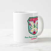 Sommige mensen horen gewoon niet grote koffiekop (Voorkant rechts)