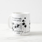 Sommige mensen maken de wereld speciaal koffiemok (Voorkant links)