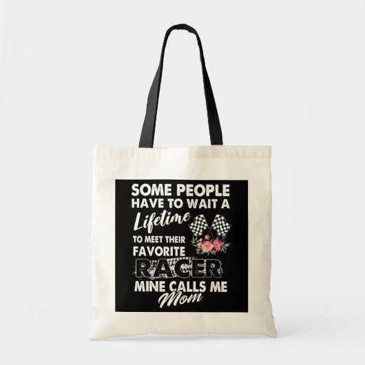 Sommige mensen moeten een leven wachten om elkaar  tote bag (Voorkant)