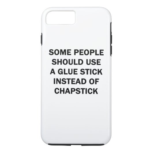 Sommige mensen moeten een luidop gebruiken Case-Mate iPhone case (Achterkant)
