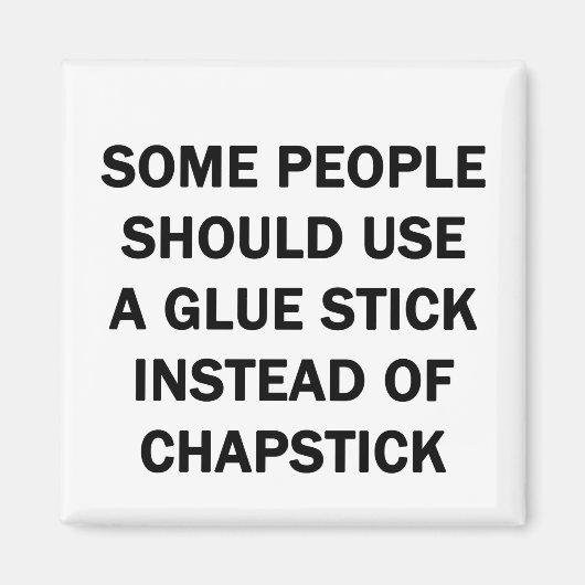 Sommige mensen moeten een luidop gebruiken magneet (Voorkant)