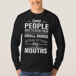 Sommige mensen moeten in plaats daarvan hun kleine t-shirt