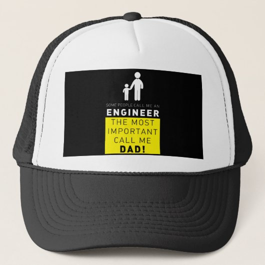 sommige mensen noemen me een ingenieur die de bela trucker pet (Voorkant)