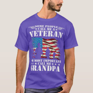 Sommige mensen noemen me een veteraan belangrijkst t-shirt