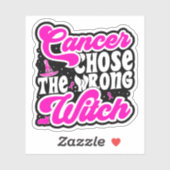 Sommige Mensen Ontmoeten Borstkanker Steun Cool Sticker (Vel)