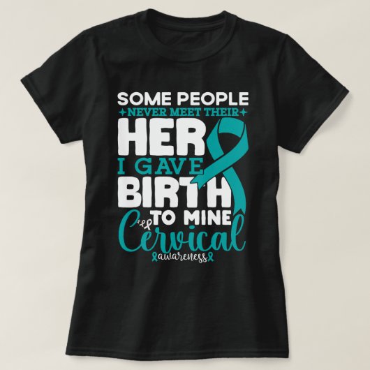 Sommige mensen ontmoeten hun held cervicale krijge t-shirt (Design voorkant)