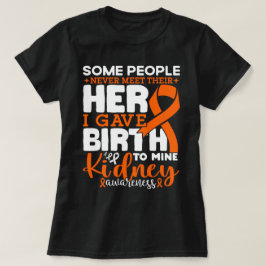 Sommige mensen ontmoeten nooit hun heldennierbewus t-shirt