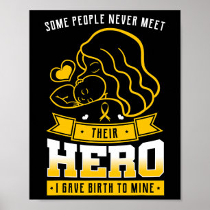 Sommige mensen ontmoeten nooit hun heldhaftigheid poster