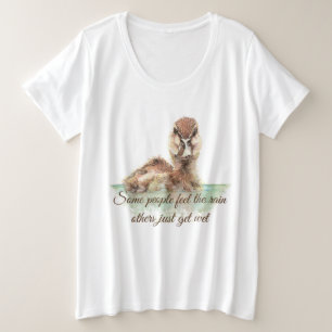 Sommige mensen voelen zich het Inspirerend citaat  Grote Maat T-shirt