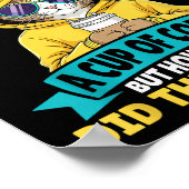 Sommige mensen zeggen dat het leven begint na een  poster (Hoek)