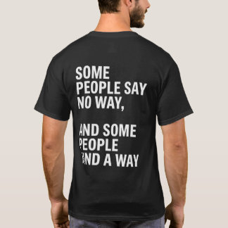 Sommige Mensen Zeggen Geen Denken Sommige Mensen V T-shirt