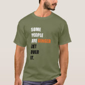 Sommige mensen zijn Ginger Mannen Basic Dark T-Shi T-shirt (Voorkant)