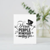 Sommige mensen zijn het waard om voor te smelten feestdagenkaart (Staand voorkant)