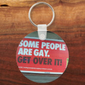 sommige mensen zijn homo sleutelhanger (Voorkant)