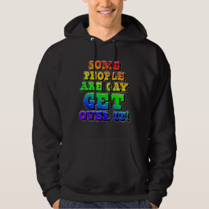 Sommige mensen zijn homo's krijgen over het LGBT P Hoodie