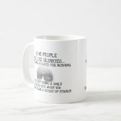 Sommige mensen zijn net zoals linkies koffiemok (Voorkant links)